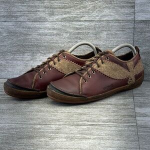 Merrell Womens 9 Milan Autumn Cross Wool Red Leather Crepe Sole Hiking Fall 0307